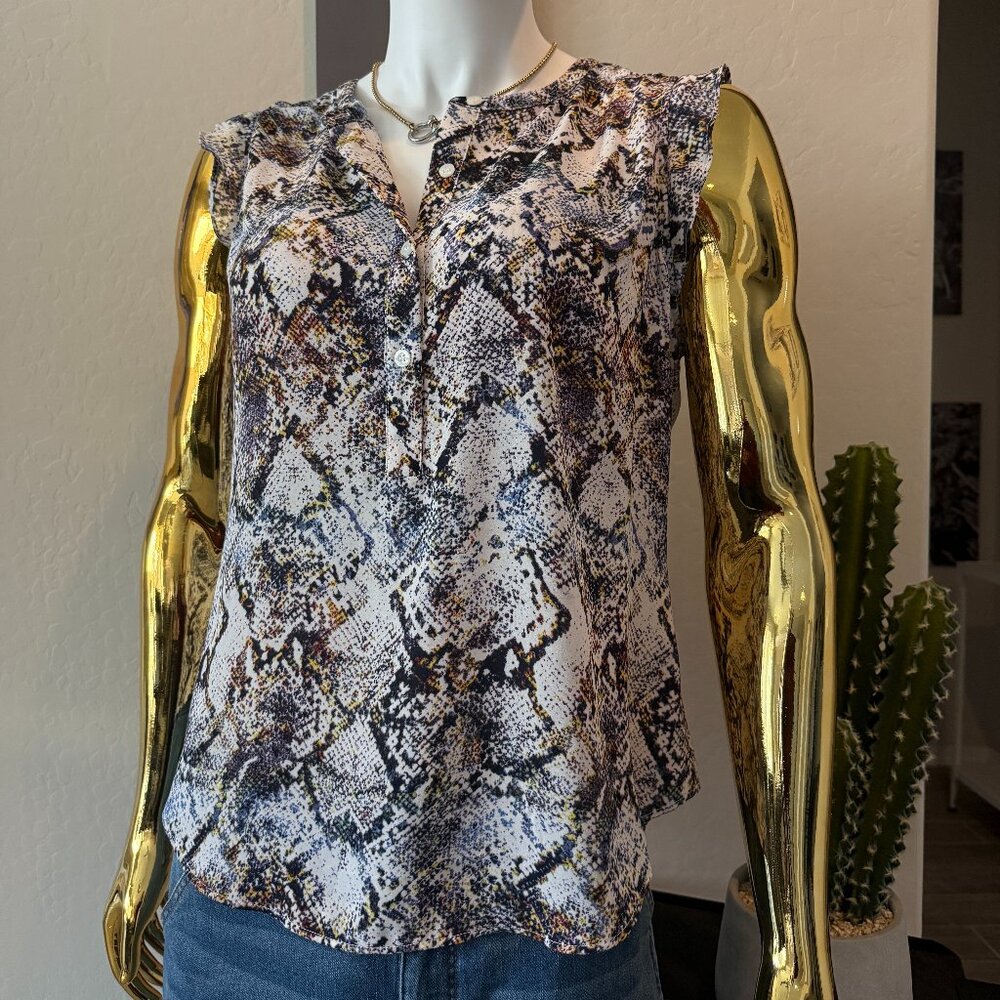 New York and Company SOHO Poly Blouse - XL